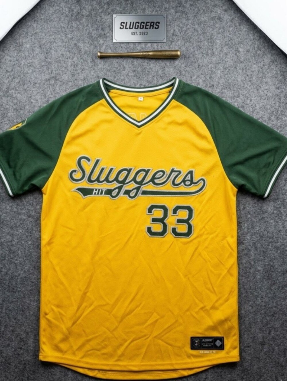 Sluggers "Oakland Juiced Up" Baseball Jersey - Size L (Men's/Unisex)